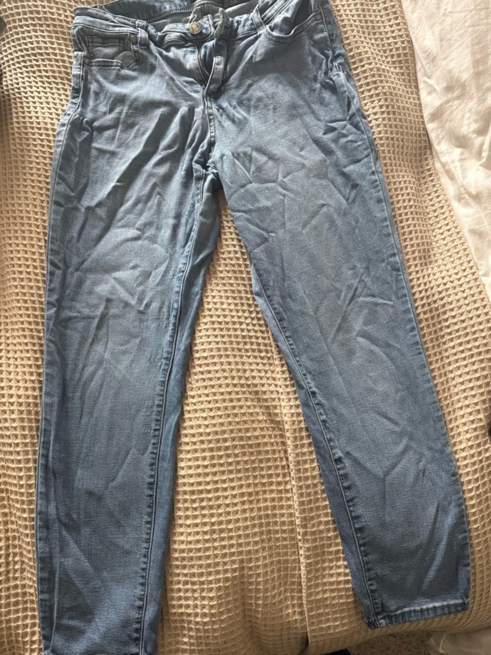 Buffalo David Bitton blue denim jeans with branded interior tag